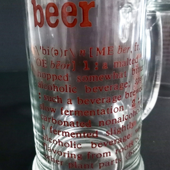 Beer By Definition Glass Mugs Set of 2 - Picture 8 of 8